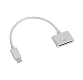 iPhone 5 / 5S / iPad mini - 8 pin naar 30 pin connector met kabeltje