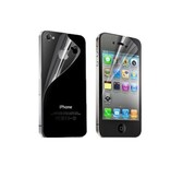 iPhone 4 / 4S screenprotector - transparant voor en achterkant