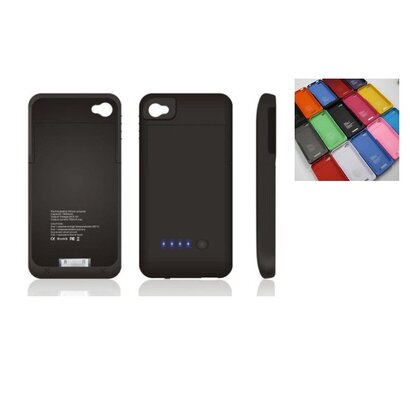 iPhone 4 / 4S externe batterij / accu hoes - 1900 mAh