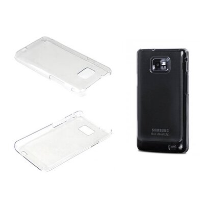 Samsung Galaxy S2 / i9100 plastic hoesje - transparant