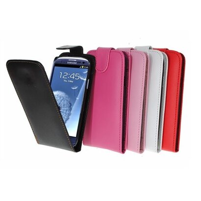 Samsung Galaxy S3 / i9300 lederen flip hoes
