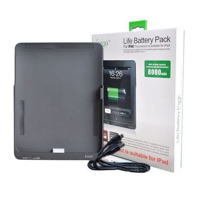 iPad 2 / 3 batterij /accu hoes - ipega 8000 mAh