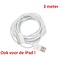 iPad / iPod / iPhone 3 meter usb kabel (3m)