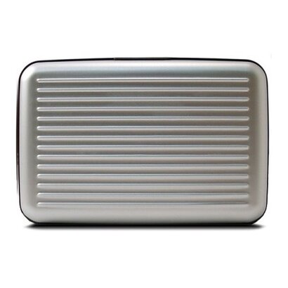 Aluminium visitekaartjes / creditcard / bankpassen houder - Zilver