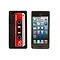 iPhone 5 / 5S siliconen hoesje - Casette tape