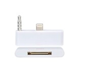 iPhone 5 / iPod Touch 5th - 8 pin naar 30 pin connector (incl. audio)