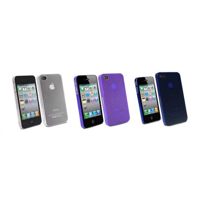iPhone 4 / 4S ultra dun plastic hoesje - doorzichtig