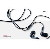 Universele HOCO DX800 HiFi oordopjes met microfoon en volume regelaar WIT