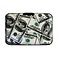 Aluminium visitekaartjes / creditcard / bankpassen houder - Dollar patroon