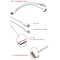 iPhone / Samsung / Micro USB kabel in