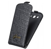 Samsung Galaxy S3 / i9300 flip hoes van krokodillen leer - Guess
