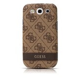 Samsung Galaxy S3 / i9300 hoes bruin achterkant - Guess
