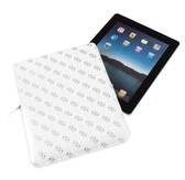 iPad 2 / 3 / 4 Stijlvolle witte sleeve hoes 10 inch met rits- Guess