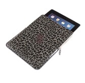 iPad 2 / 3 / 4 Stijlvolle panter sleeve hoes 10 inch met rits- Guess