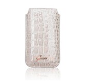 Universele maat M Pouch krokodillen leer - Guess