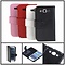 Samsung Galaxy S2 / i9100 lederen flip hoes - met bankpas vakjes