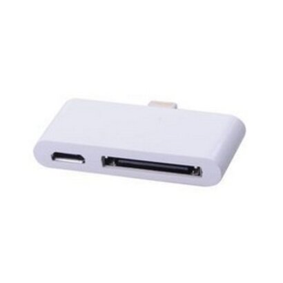 iPhone 5 / 5S / iPad mini (2) - 8 pin naar 30 pin connector + Micro USB