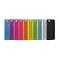 iPhone 5 / 5S plastic hoesje - Neon collection