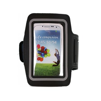Luxe sport armband voor Samsung S3 / S4 - met sleutelvakje