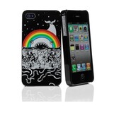 iPhone 4 / 4S Origineel Muvit hoesje - Regenboog