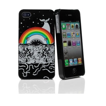 iPhone 4 / 4S Origineel Muvit hoesje - Regenboog