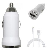 iPhone 5* autolader - Met USB kabel