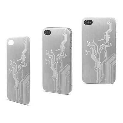 iPhone 4 / 4S Metalen cover achterkant - Muvit