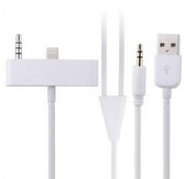 iPhone 5 / 5S / iPod Touch 5th - 8 pin naar 30 pin connector (incl. audio)