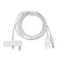 iPhone 5 / 5S / iPod Touch 5th - 8 pin naar 30 pin connector (incl. audio)