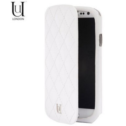 Samsung Galaxy S3 / i9300 lederen flip hoes - Originele Uunique / Kussentjes