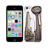 iPhone 5C hoesje - Flatiron building clock