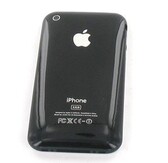 OEM iPhone 3GS Back Cover with Bezel (Black)