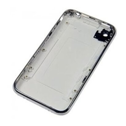 OEM iPhone 3GS Back Cover with Bezel (White)
