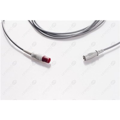 Unimed Temp. Adapter Cable for disposable probe, Philips Medical, for Philips disposable