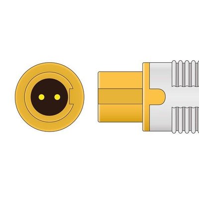 Unimed Temp. Adapter Cable for disposable probe, Mindray, for Philips disposable