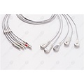 Unimed 5- lead ECG DIN Unshielded Leadwire, SNAP