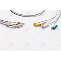 Unimed 3- lead ECG DIN Unshielded Leadwire Neonate, mini- GRABBER