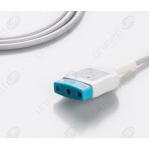 Unimed 5- lead ECG Din Trunk Cable, Colin Omron, BP88-BP306