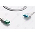 Unimed 3-lead Din Trunk Cable, Datascope/Mindray