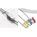 Unimed 3-lead One Piece Cable, GRABBER, Dräger