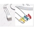 Unimed 3-lead ECG Lead Wire, GRABBER, GE Marquette