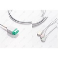 Unimed 3-lead One Piece Cable, SNAP, GE Marquette