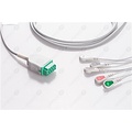 Unimed 5-lead One Piece Cable, SNAP, GE Marquette
