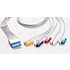 Unimed 5-lead ECG Leadwires, GRABBER, Philips/HP