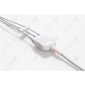 Unimed 3-lead One Piece Cable SNAP, Philips / HP