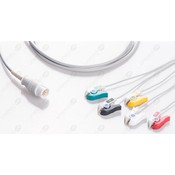 Unimed 5-lead One Piece Cable, GRABBER, Philips / HP