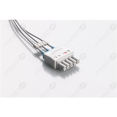 Unimed 3-lead ECG Leadwires, GRABBER, Siemens