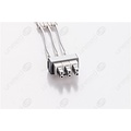 Unimed 3-lead ECG Leadwires, Individual, GRABBER, Philips / HP