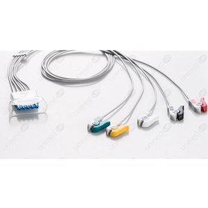 Unimed 5- lead ECG Telemetry Cable, GRABBER, Philips  Medical