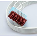 Unimed GE Multi-Link, Disposable 5-lead, GRABBER,shielded ribbon cable, V or C lead, 90cm, 10pc/pck